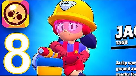 Brawl Stars - Gameplay Walkthrough Part 8 - Jacky (iOS,Android)