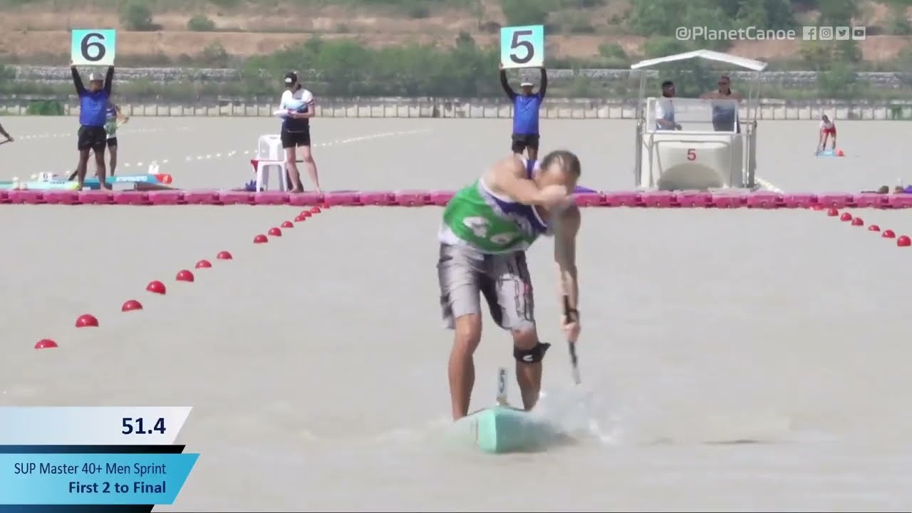 Sup Master 40+ Men Sprint Semi Final 1 / 2023 ICF Stand Up Paddling (SUP) World Championships