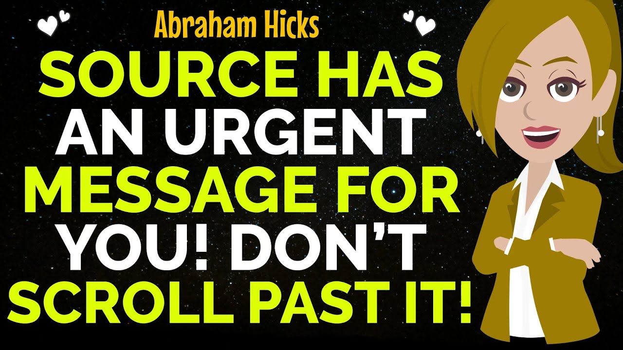 Source Has An Urgent Message For You! Don’t Scroll Past It! Abraham