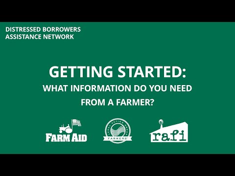 Getting Started: What Information Do You Need From a Farmer? (DBAN Gathering Training)