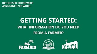 Getting Started: What Information Do You Need From a Farmer (DBAN Gathering Training)