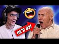 82-Year-Old Man Covers DROWNING POOLS "Bodies" on Americas Got Talent! (REACTION)