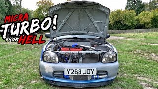 THIS CRAZY HOMEMADE *1L TURBO MICRA* IS PURE MADNESS!!