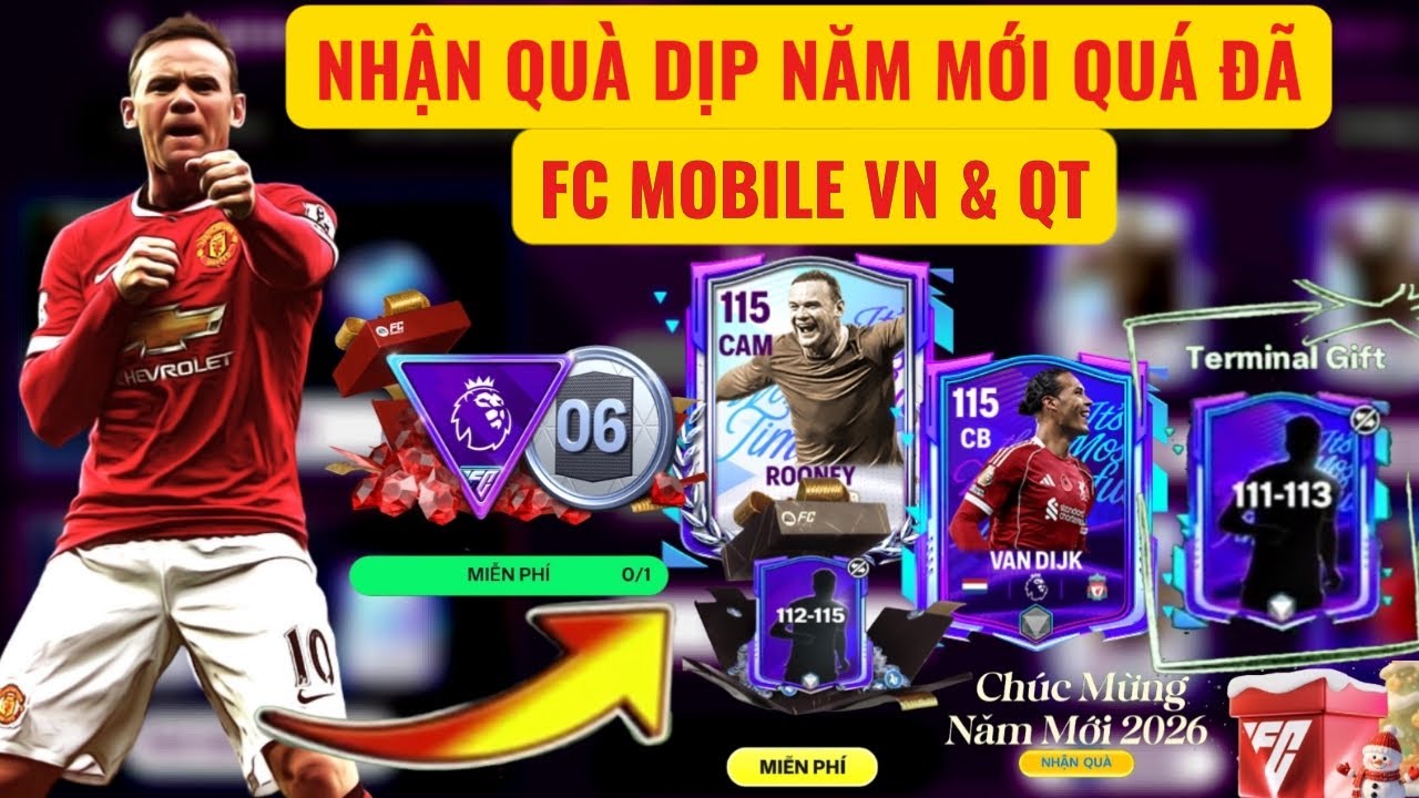 🏆FC MOBILE QT&VN | NHẬN QUÀ CHÚC MỪNG NĂM MỚI CỰC ĐÃ | AE MỞ RA GÌ RỒI | HAPPY NEW YEAR 2026