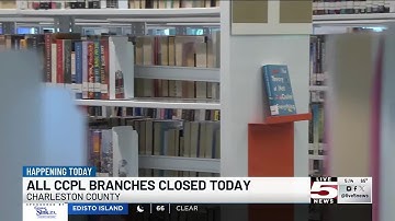 VIDEO: Charleston Co. public libraries closed for staff work day