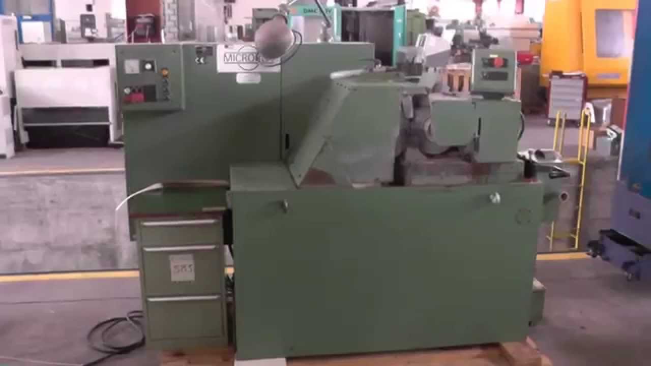 11439 Centreless grinding machine MICROREX 1 H YouTube