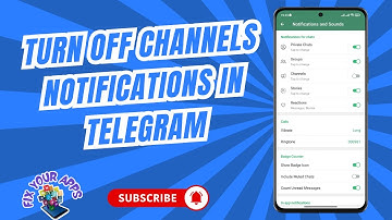 How to Turn Off Channels Notifications in Telegram