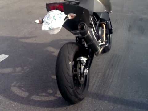 ktm 690 sm scarico