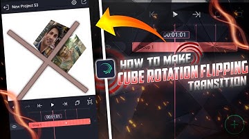 Cube Rotation Flipping Transition | Alight Motion Tutorial + Preset | Sudip Editz