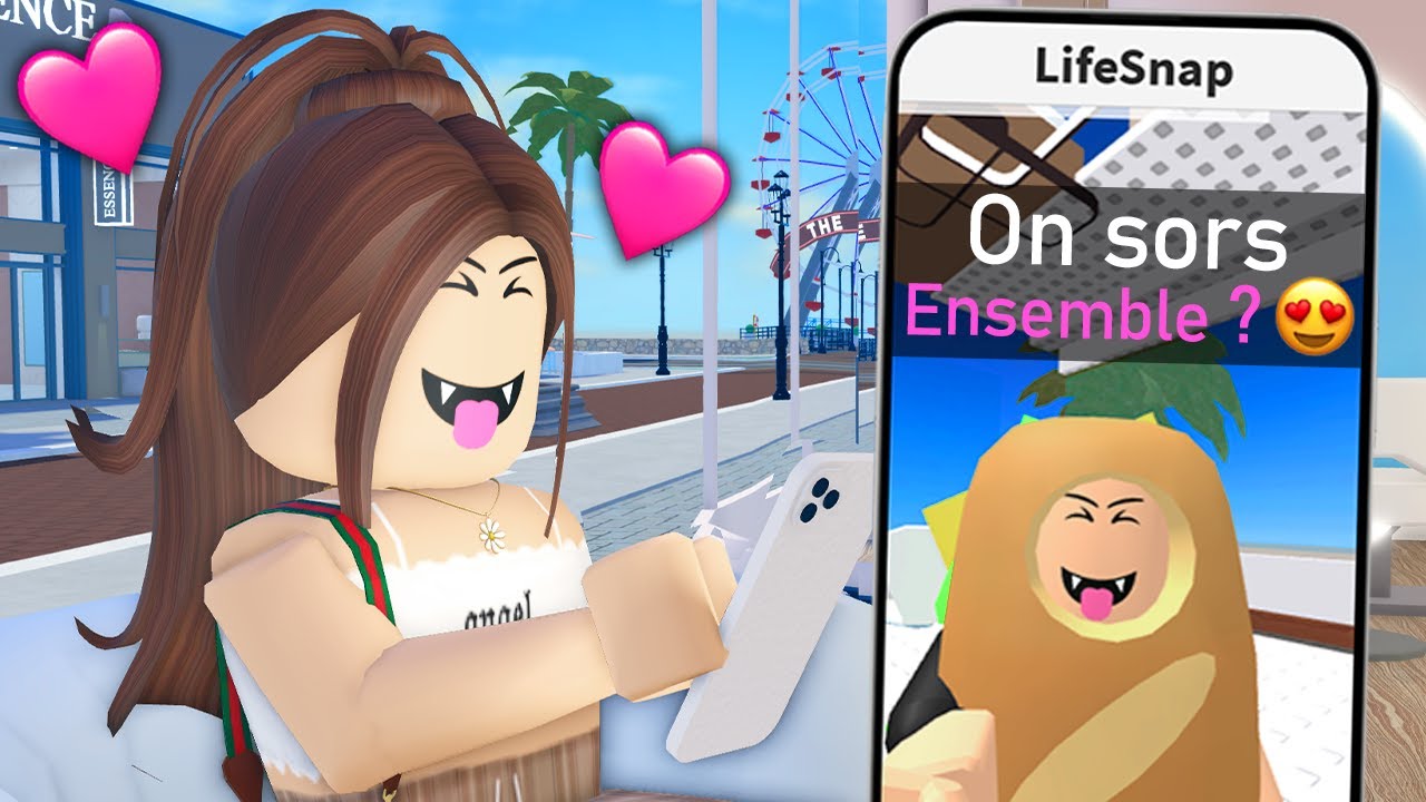 JE ME METS EN COUPLE AVEC MINI DARKITO SUR SNAPCHAT ROBLOX