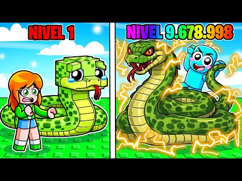 Evolucionando Mi SERPIENTE de NIVEL 1 a NIVEL 99.999.999 en Roblox… thumbnail