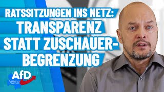 Ratssitzungen Ins Netz Transparenz Statt Zuschauerbegrenzung