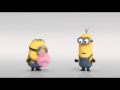 Youtube Thumbnail Minions | Bubble Gum