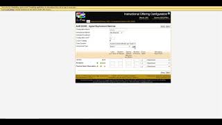 Adding a New Course, Unitime