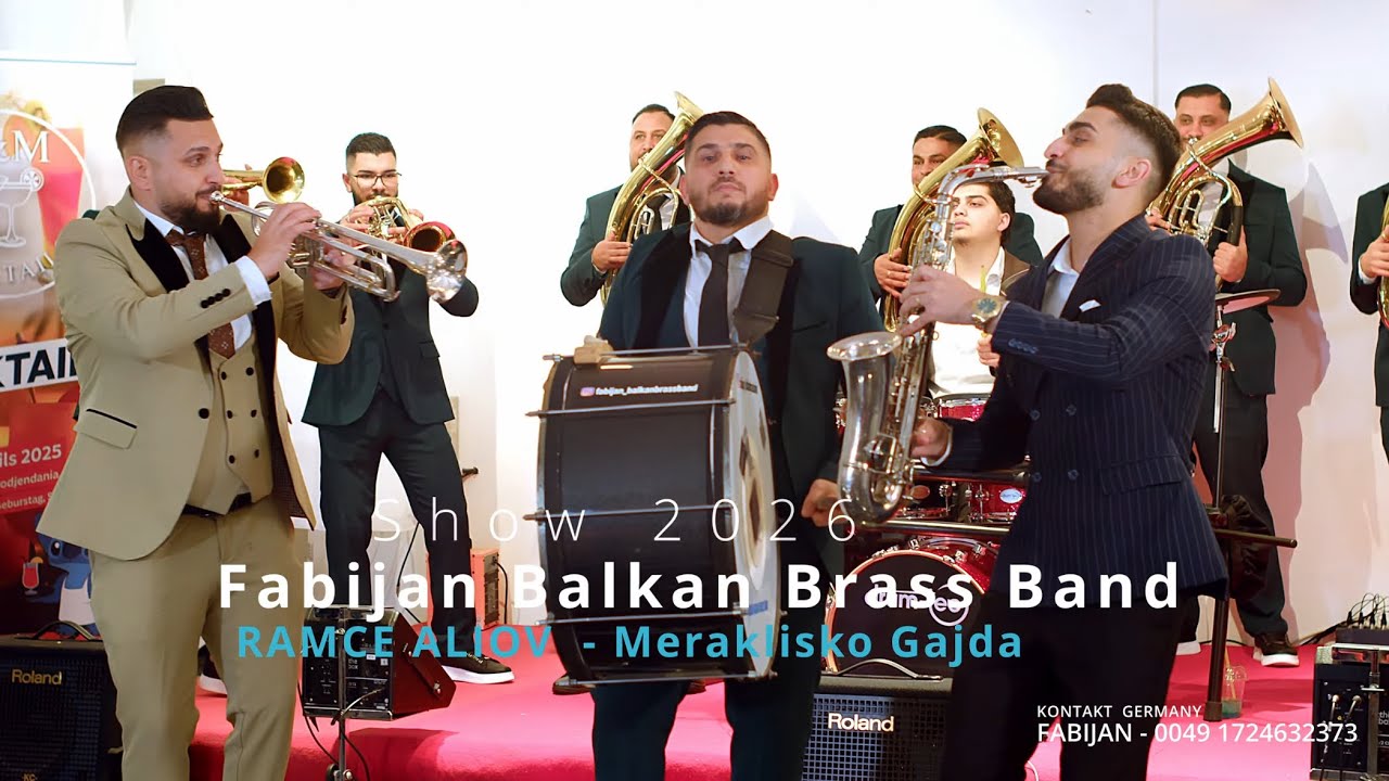 Meraklisko Gajda Fabijan BalkanBrassBand & Ramcee Aliov - Sinisa Goc - 2026 Offiziell Video 4K 
