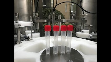 CX-GFT High 10ML TEST tube filling capping labeling machine,plastic vial filling line