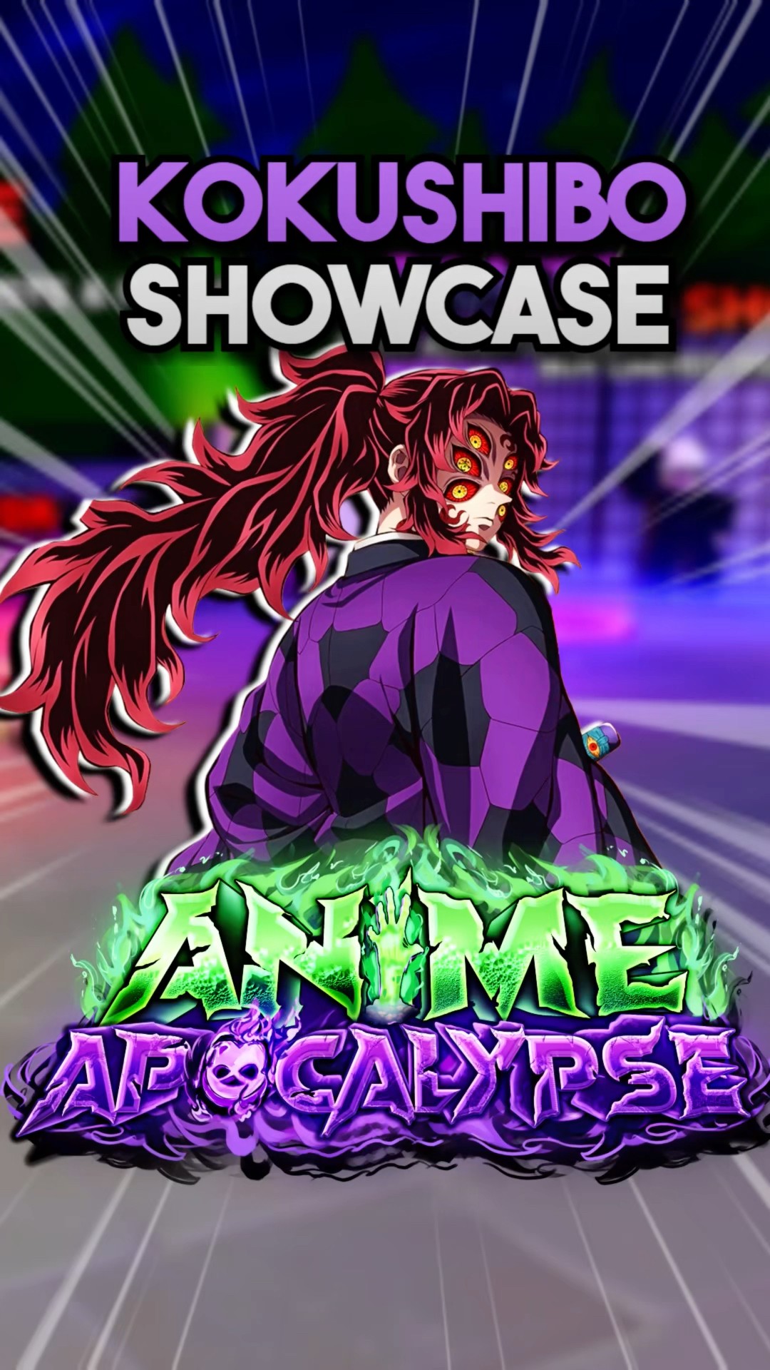 NEW EXCLUSIVE KOKUSHIBO ABILITY SHOWCASE IN ANIME APOCALYPSE