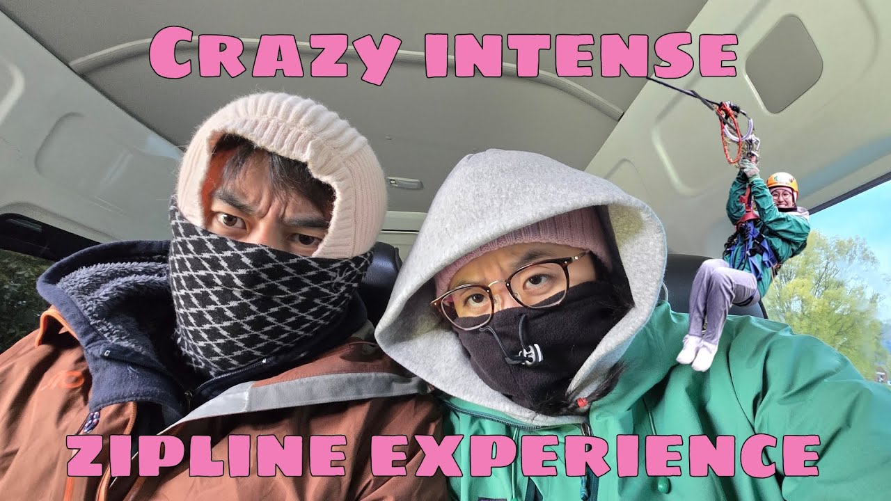 CRAZY Ziplining In The Rain AND OUR CAR BROKE DOWN [Queenstown, NZ