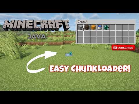 CHUNKLOADER Minecraft Java 26.2 (TUTORIAL)