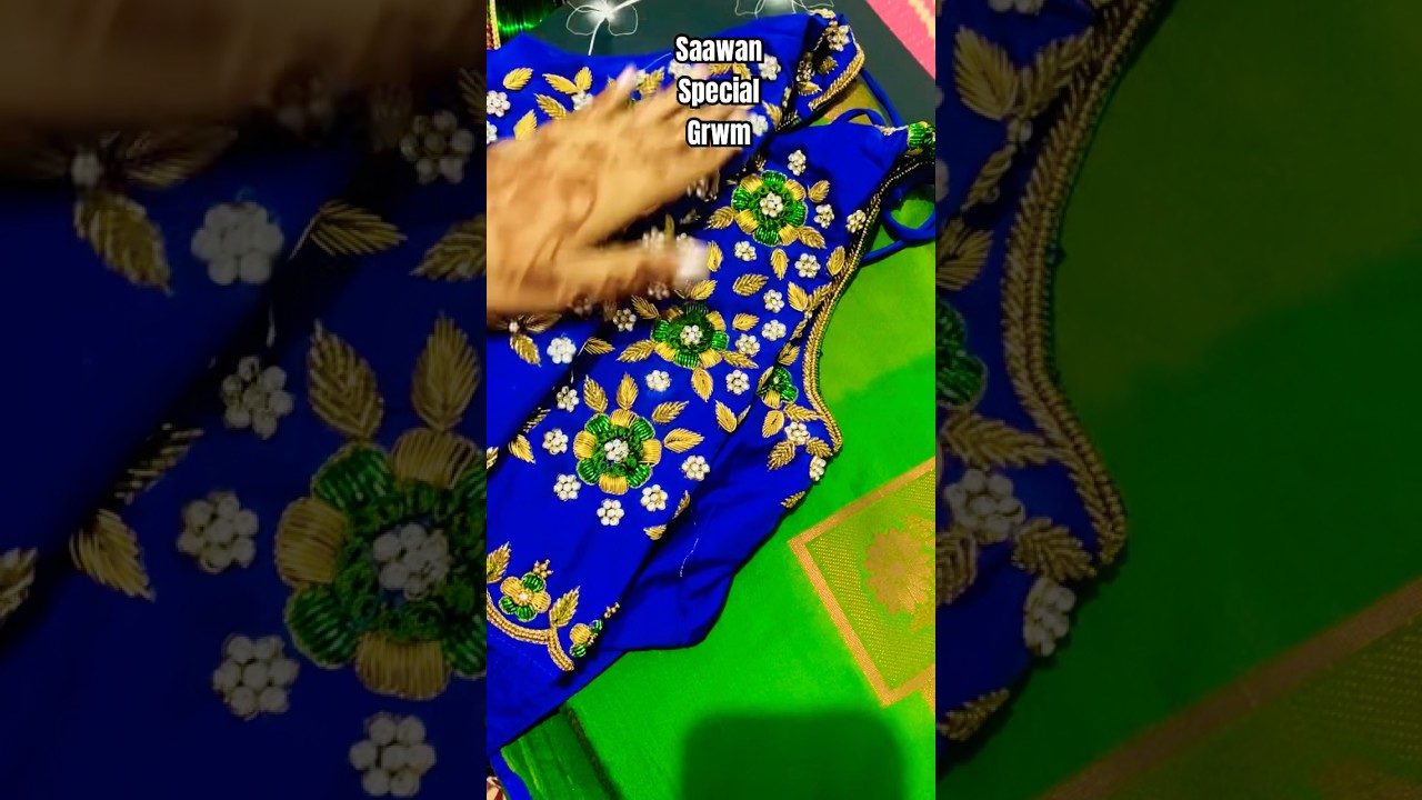 GRWM: Saawan Festival Edition | Simple & Elegant Look 