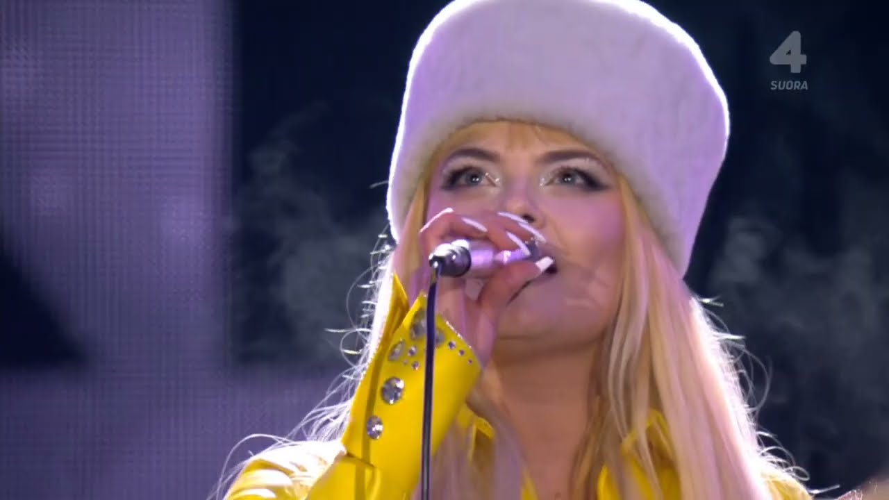 Erika esiintyy uutena vuotena 2025🎇🎆😊💯