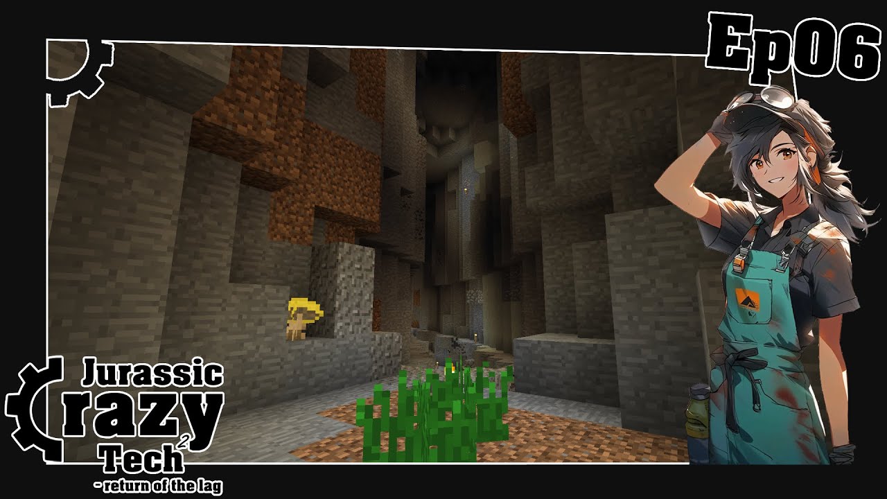 Minecraft Ita Jurassic Crazy Tech 2 Ep06 - Miniamo Tutto O Quasi