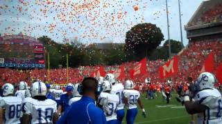 PC Takes the Field at Clemson Memorial Stadium 9-11-2010