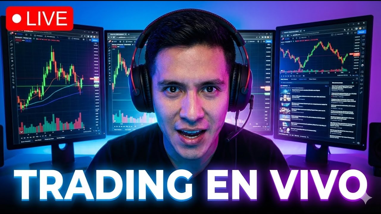 🔴 TRADING EN VIVO OPCIONES QQQ| Operando los Mercados en Tiempo Real ...