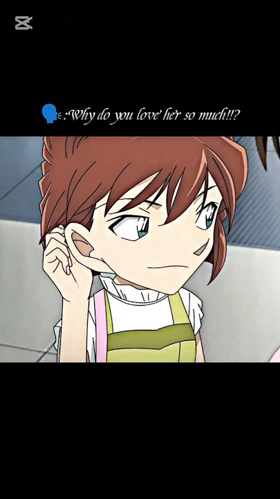 Hear me OUT..!! #haibara #ai #detectiveconan #storytime #the #truth #anime