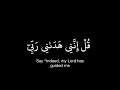 كروما قران شاشة سوداء ماهر حمد المعيقلي من سورة الأنعام قل إنني هداني ربي الى صراط مستقيم