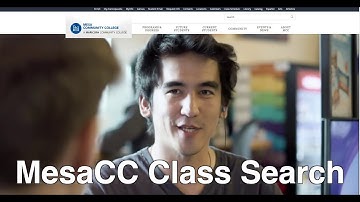 MesaCC Class Search