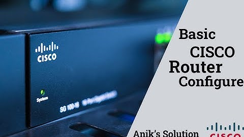 CISCO Router Basic Configuration | Latest Video 2021 |