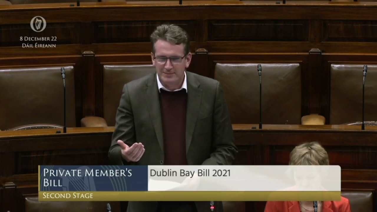 Dáil Éireann: Dublin Bay Bill  2022  - 8th December 2022