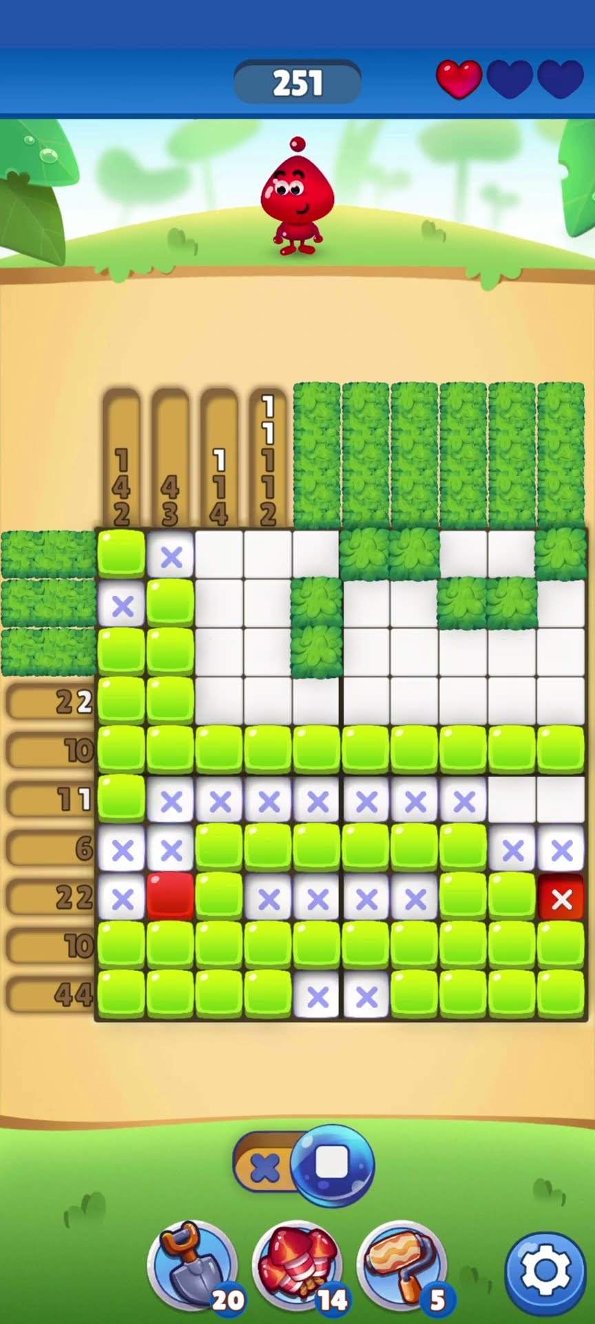 NONO CROSSING LEVEL 251 #games #gameplay #gaming #puzzle #level