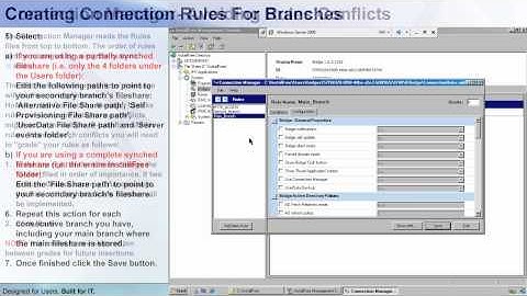 Bridge Setup - Advanced Connection Setup - Multi Branch Access (Pt 2)