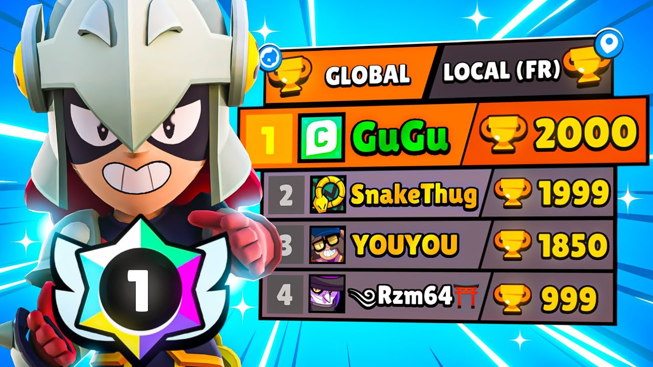 COMMENT J'AI PRESTIGE LE BRAWLER LE PLUS FORT DE BRAWL STARS !