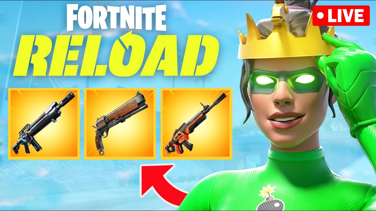 FORTNITE RELOAD RANKED WINS!