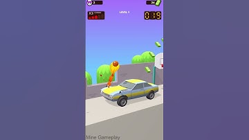 Bounce Dunk - Dribble Rush ! Best Walkthrough Level 1 #shorts