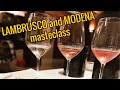 LAMBRUSCO and MODENA masterclass