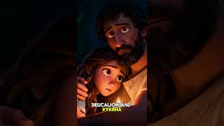 The Day the Gods Wiped the Slate Clean 🌊 #GreekMythology #Zeus #AncientLegends #Shorts