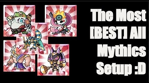 ALL MYTHICS SETUP For Nightmare Levels; Using Almost All Mythic Monsters Together - Summoner