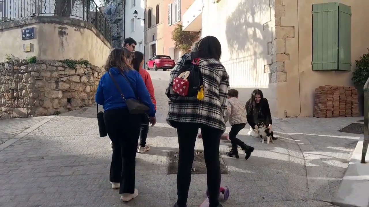 Going to very Small Old Town more than a Hundred Years ago 