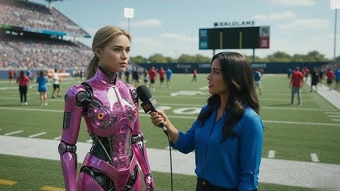 AI Robot Interview | Journalist vs Robot Funny Conversation | Smart Robot Answers 2025