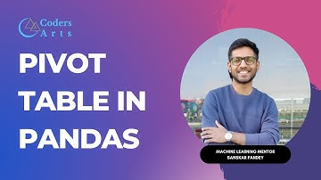 Pivot Table in Pandas - 10 | Pandas Tutorial in python