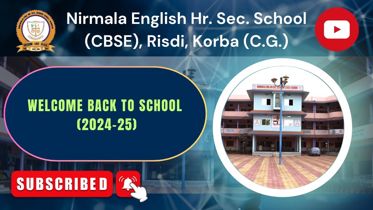 WELCOME BACK TO SCHOOL (2024-25) - YouTube