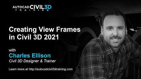 Creating View Frames in Civil 3D 2018, 2019, 2020, 2021