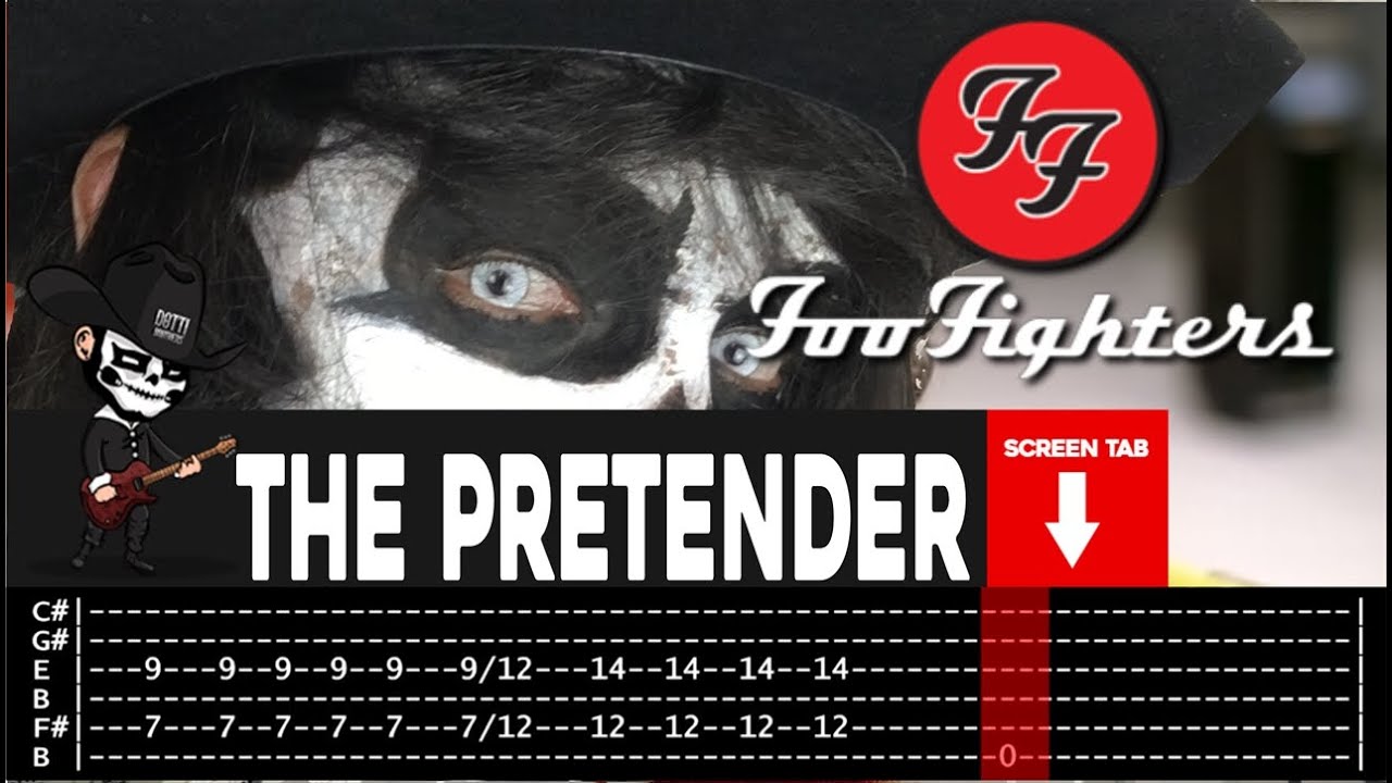 【FOO FIGHTERS】[ The Pretender ] cover by Masuka | LESSON | GUITAR TAB