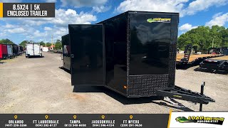 8.5x24 FAST CARGO ENCLOSED Trailer offered by Load Runner Trailers
