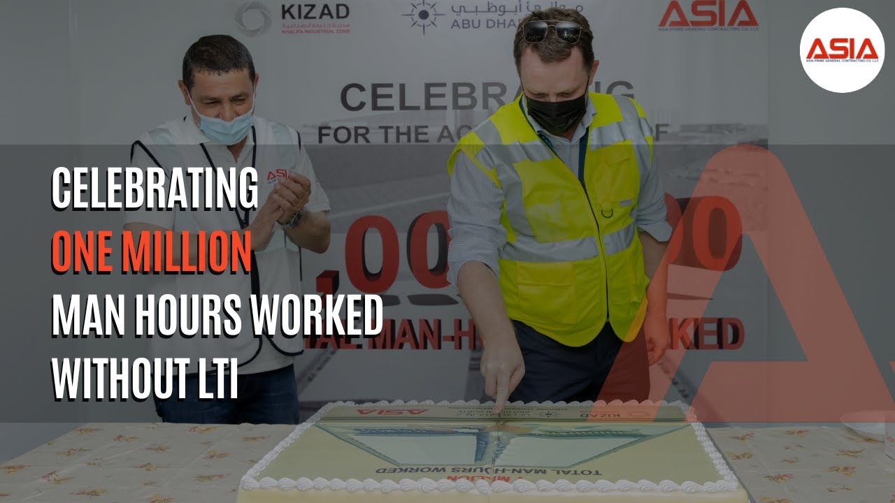 Asia Prime's Safety Milestone: 1 Million Manhours without LTI