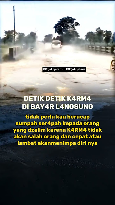 di b4yar langsung 😱 #viral #karma